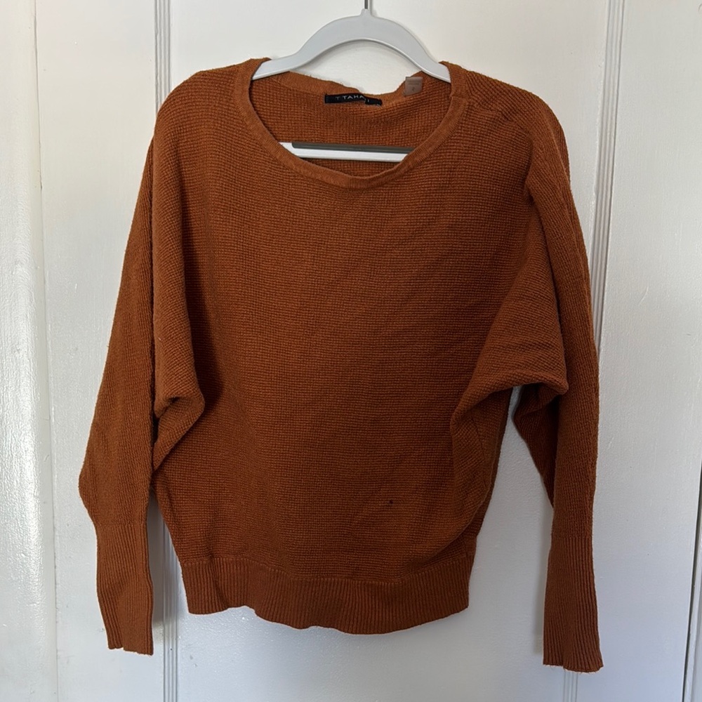 Tahari Cinnamon Knit Sweater